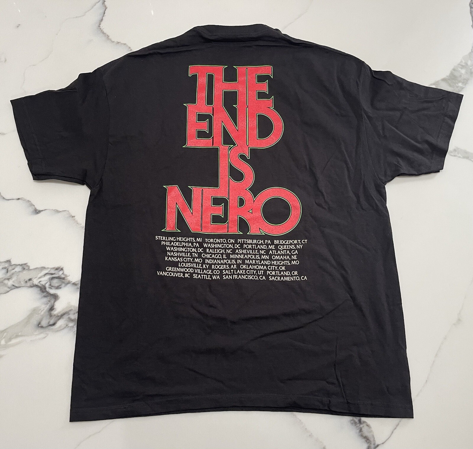Queens of the Stone Age “The End is Nero” Tour Shirt gallery