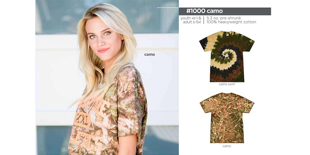Multi-Color Tie Dye T-Shirts Adult SM - XXXXXL 100% Cotton Colortone gallery