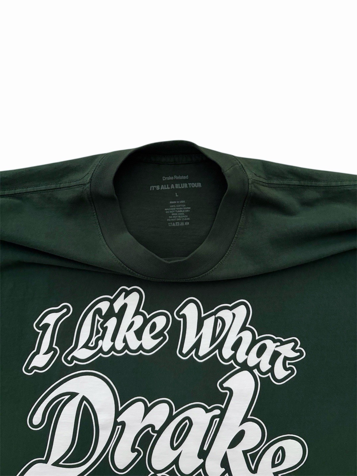 Drake Related IAAB I Like What Drake Likes Green T Shirt Mens Size Large 2023 gallery