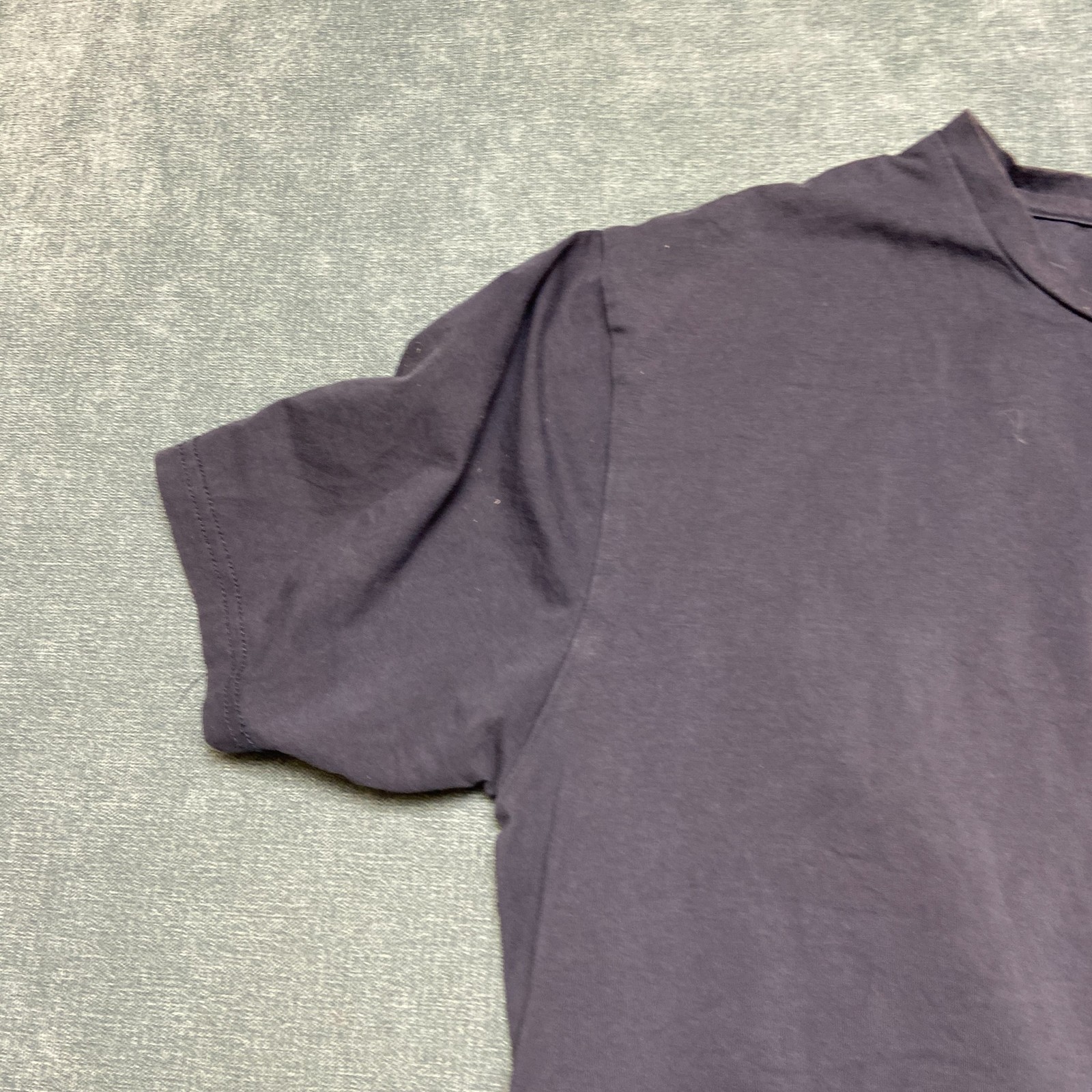 V.I.P. Collection T Shirt Mens Large Navy Blue Stretch Crew Neck Short Sleeve gallery
