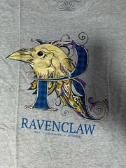 HARRY POTTER WWD RAVENCLAW ILLUMINATED T-Shirt OFFICIAL MERCHANDISE,. NEW!!