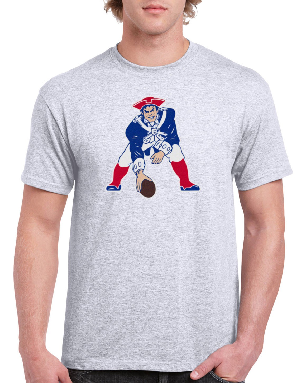 Patriots T-Shirt New England Football Old Classic Retro Throwback GNP02 gallery