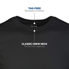 Gildan Men’s Crew T-shirts, Multipack, Style G1100, Black/sport Grey/c