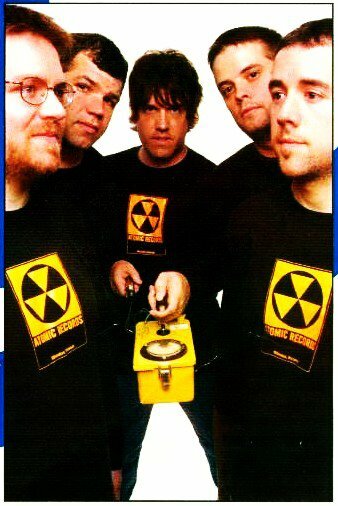 New! ATOMIC RECORDS Milwaukee FALLOUT LOGO Authentic T-Shirt S-M-L-XL-XXL-XXXL gallery