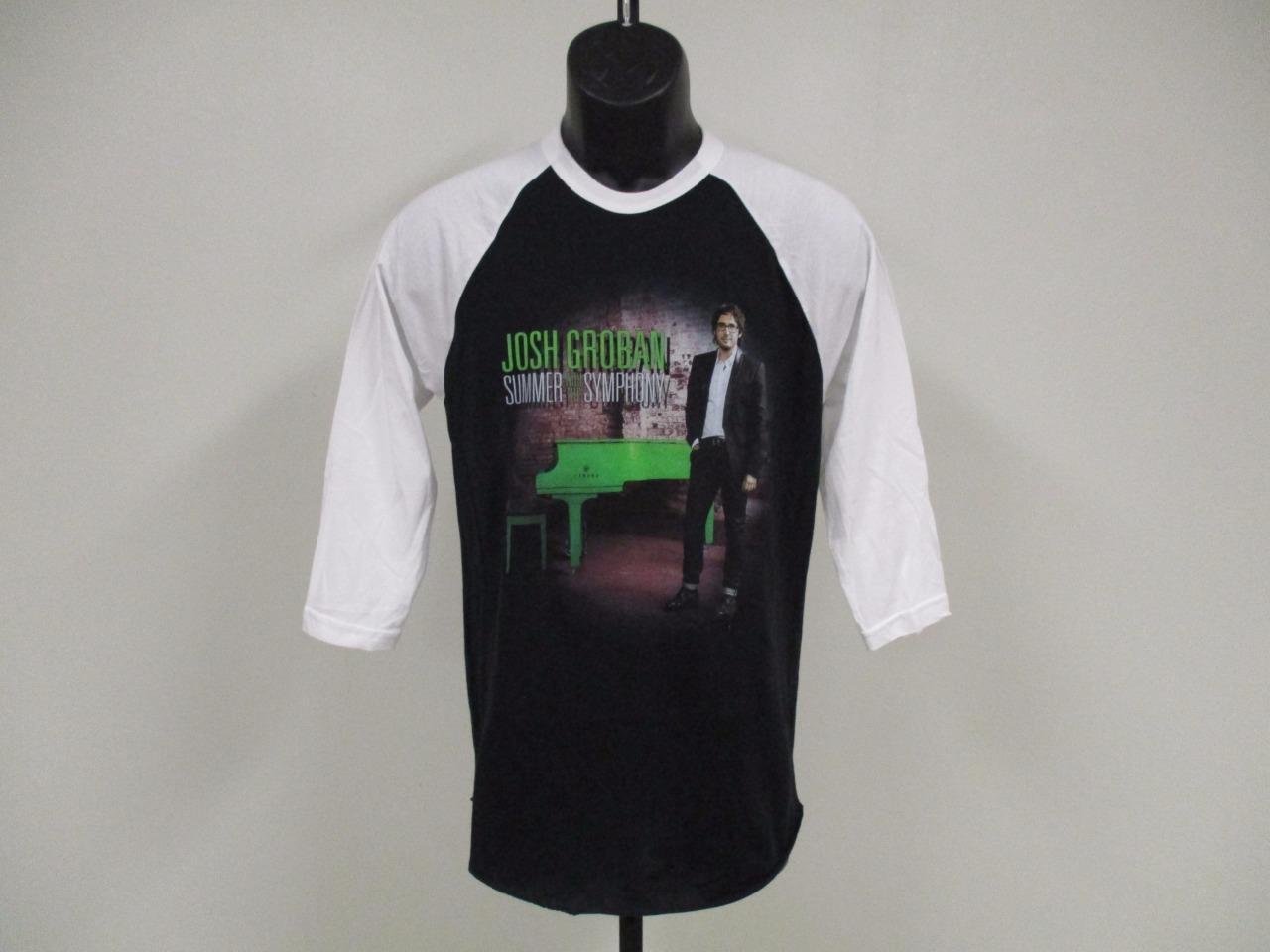 New Josh Groban Summer w/ Symphony Mens Adult Sizes S-M-L Band Concert Shirt gallery
