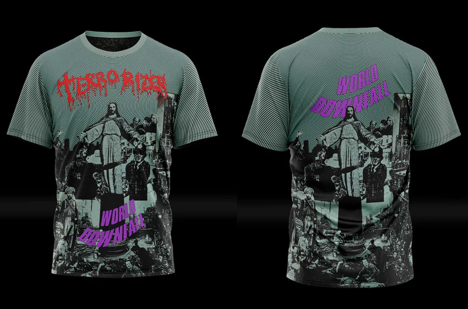 Terrorizer Band World Downfall 3D Shirt Unisex All Size NI302