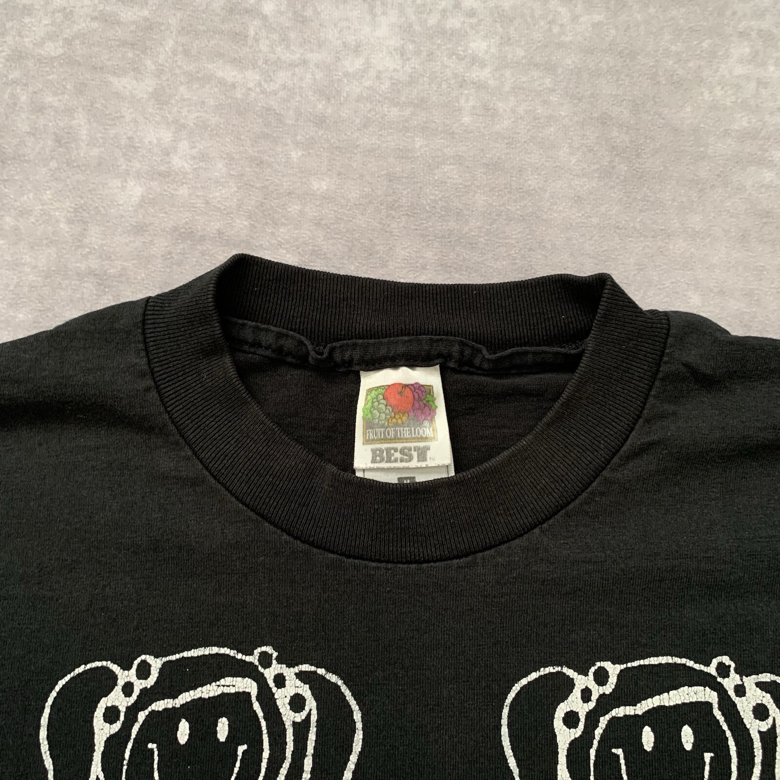Vintage 90s Funny Sorority Shirt Size M Saying Quote Ironic Hell Heaven gallery