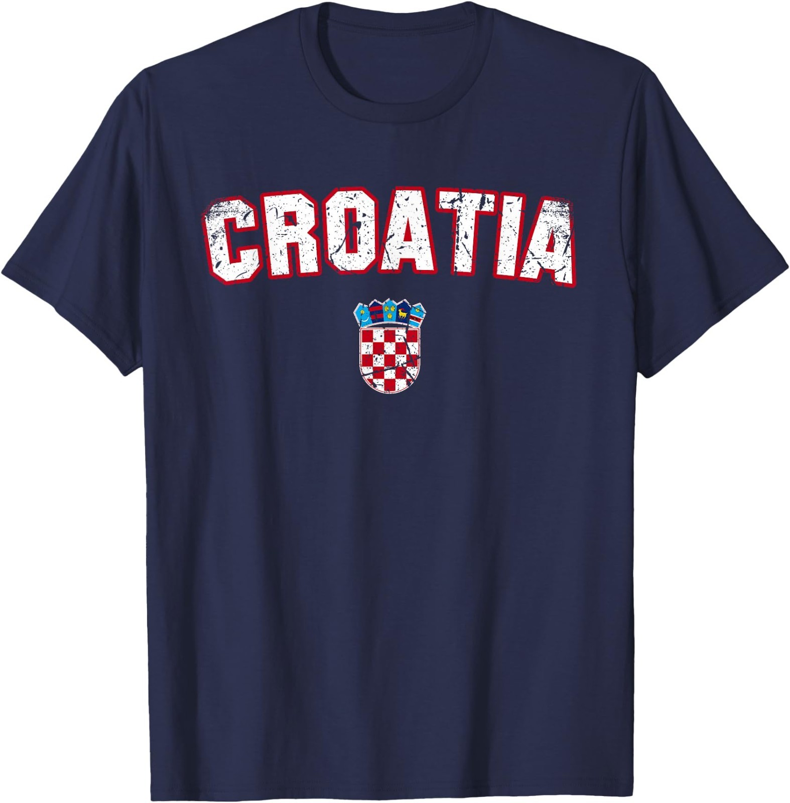 Croatia Flag Vintage | Men Women | Croatia T-Shirt gallery