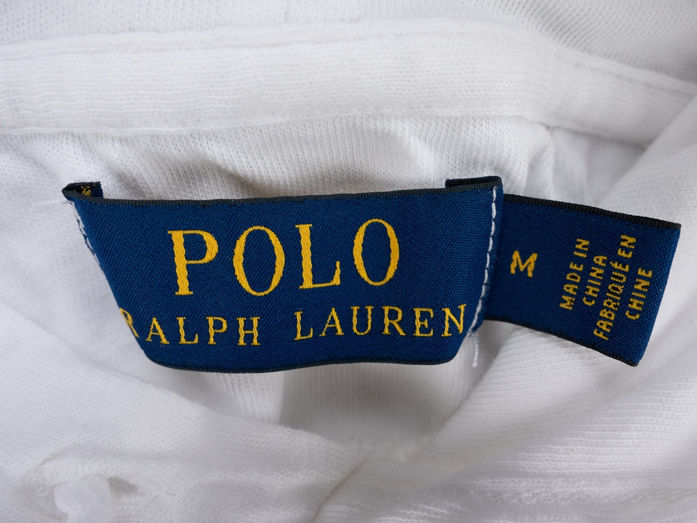 Polo Ralph Lauren T-Shirt Mens Medium White Hooded Embroidered American Flag USA gallery
