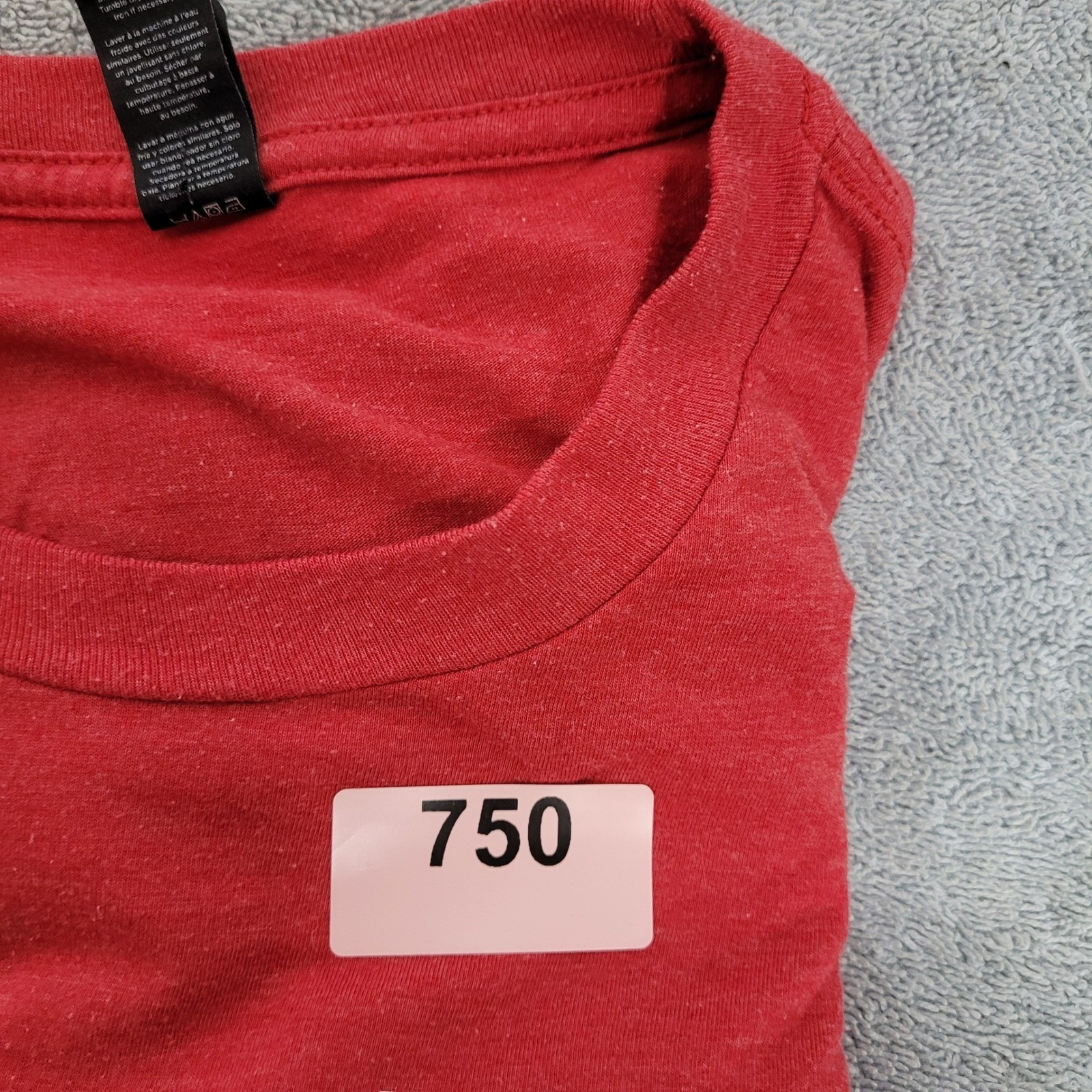 Jim Beam Bourbon Whiskey T-Shirt Red Heather District Perfect Tri Mens Small 750 gallery