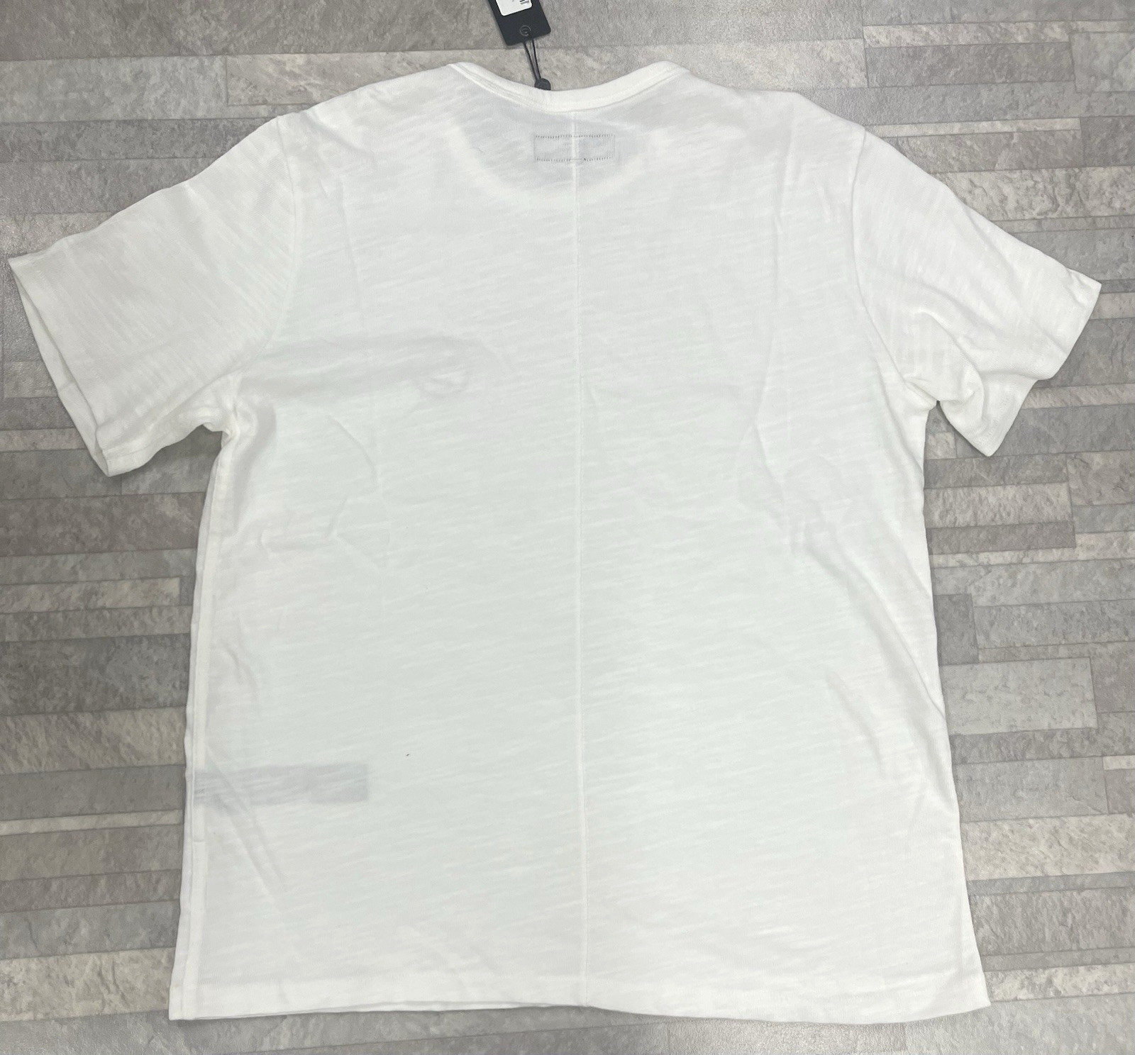NWT Rag & Bone Sour Face Embroidered Tee In White Size: XXL gallery