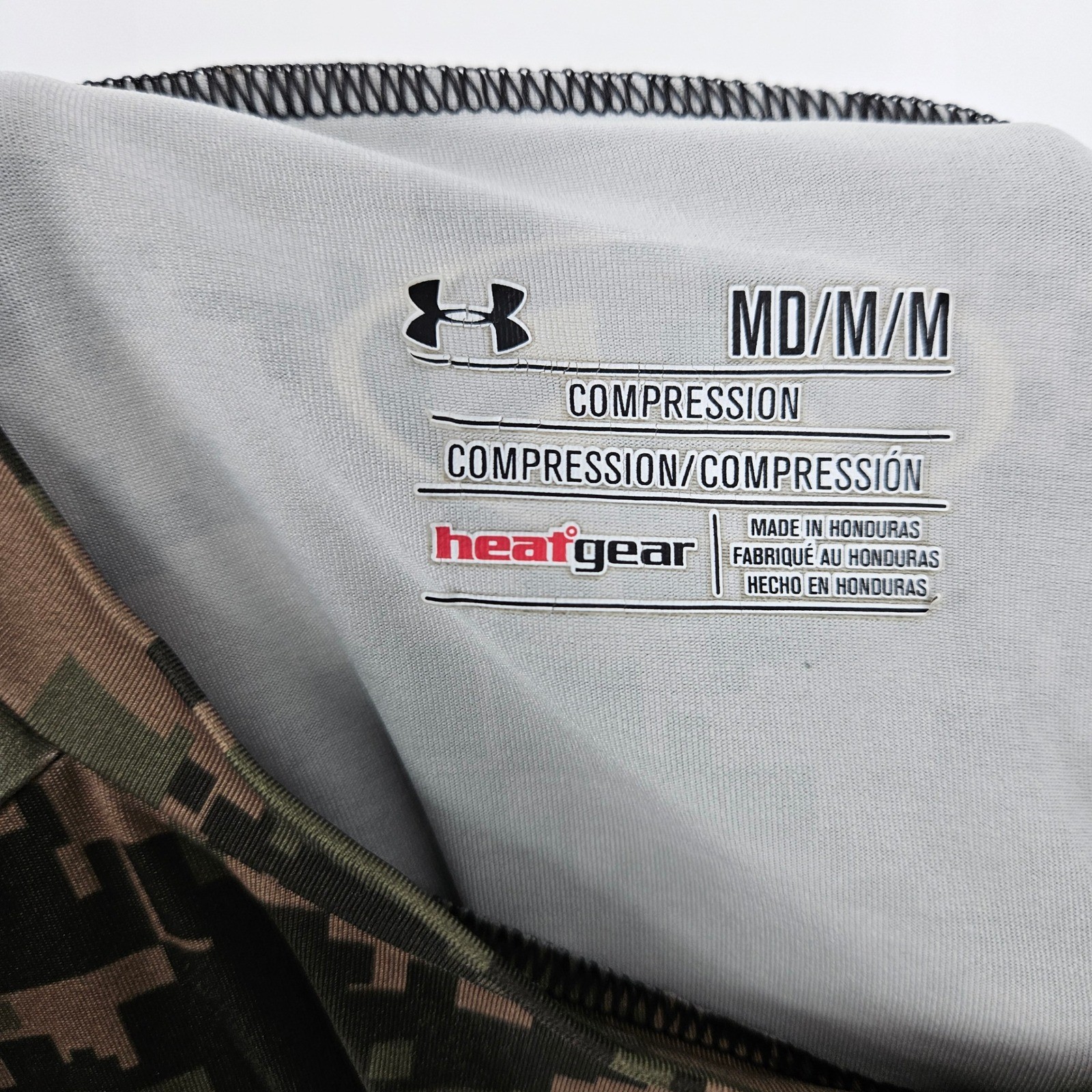 Under Armour Compression Shirt Mens Medium Camo Heatgear Short Sleeve gallery