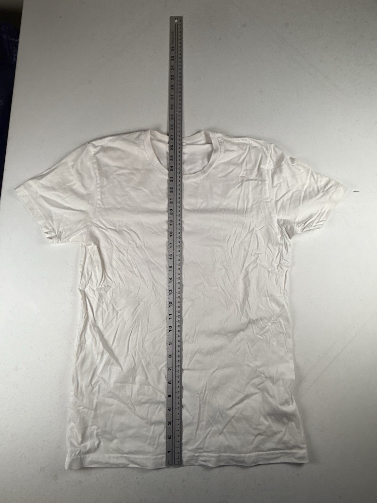Son of a Tailor White 100% Supima Cotton Short Sleeve Crewneck T-Shirt Men Small gallery