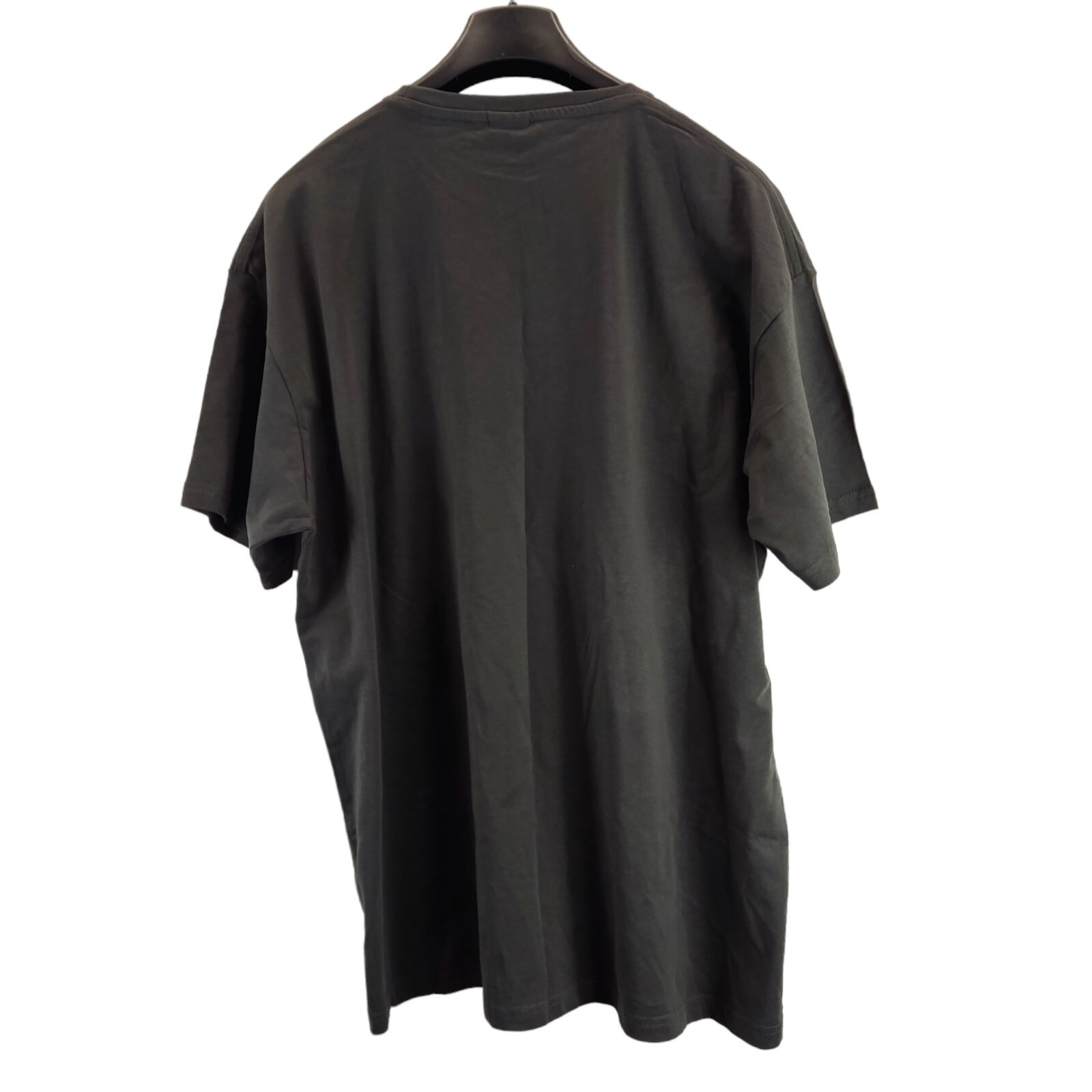 uneek mens t-shirt grey large print round neck short sleeve size xl free postage gallery