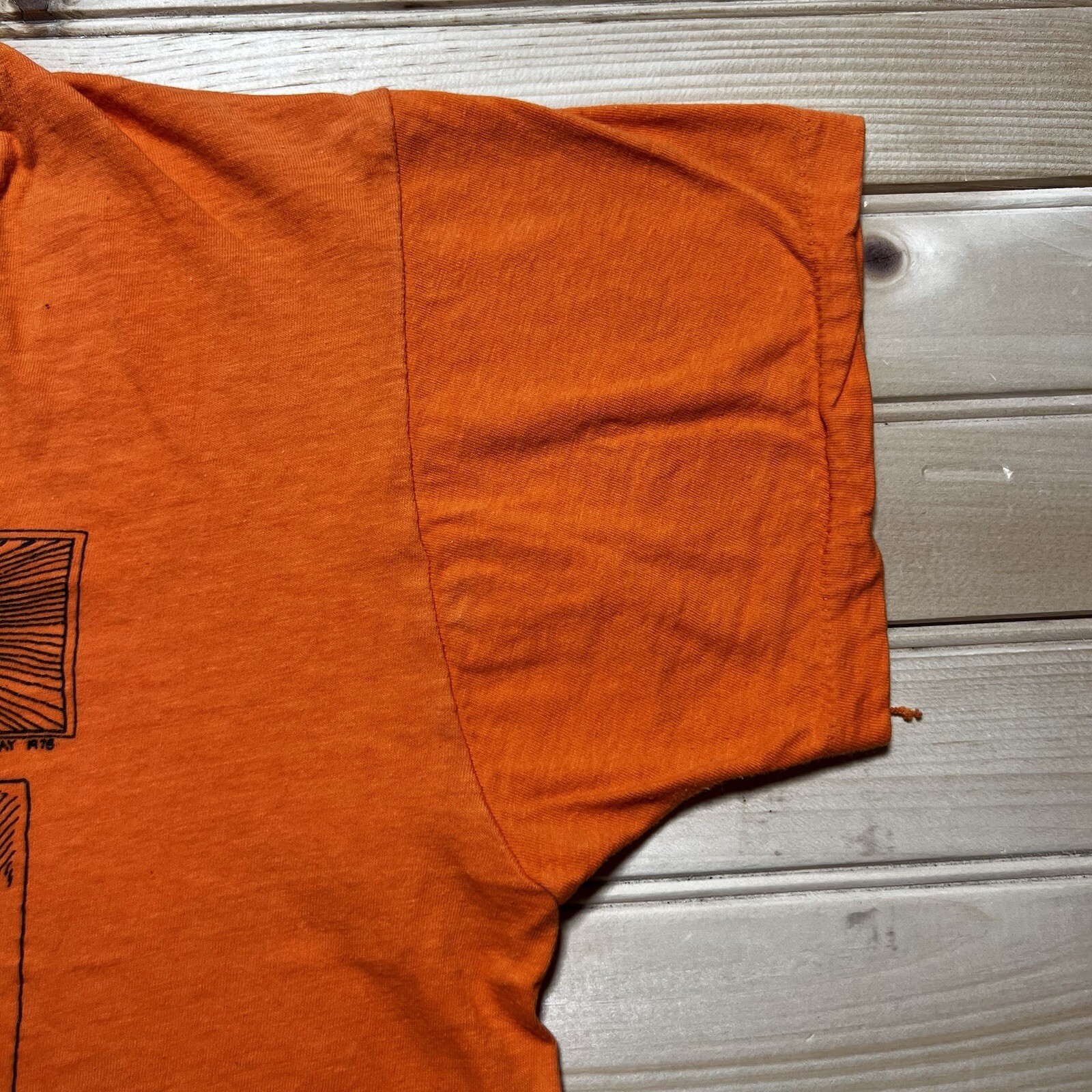 Vintage 1978 70s Dyke Digest CDWR Coming Out Newspaper Comic Shirt Size Large gallery