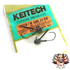 NEW KEITECH Fine Guard Jig Head GH1/16oz #3