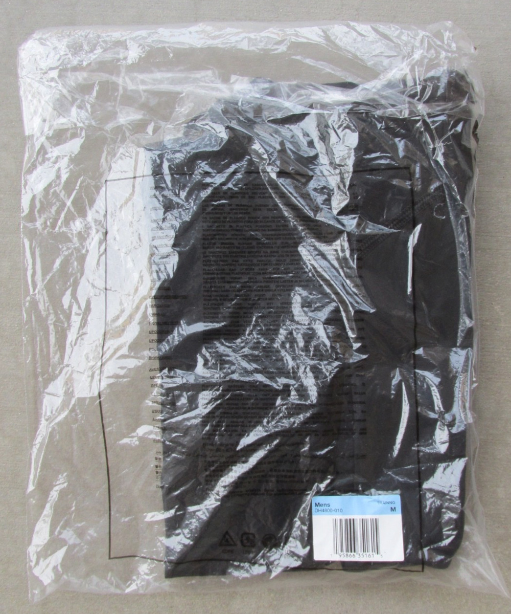 NIKE PRO TRAINING DRI-FIT SHORT SLEEVE BLACK T-SHIRT MENS SIZE MEDIUM DH4800-010 gallery