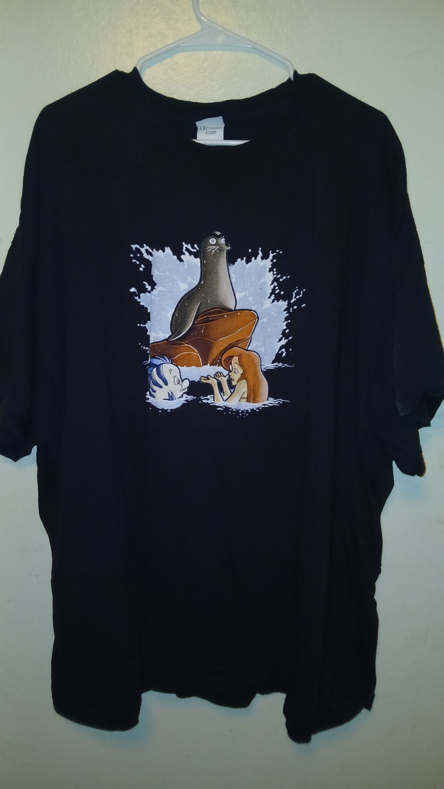 Graphic Tees With Ariel And Gerald On The Rock.