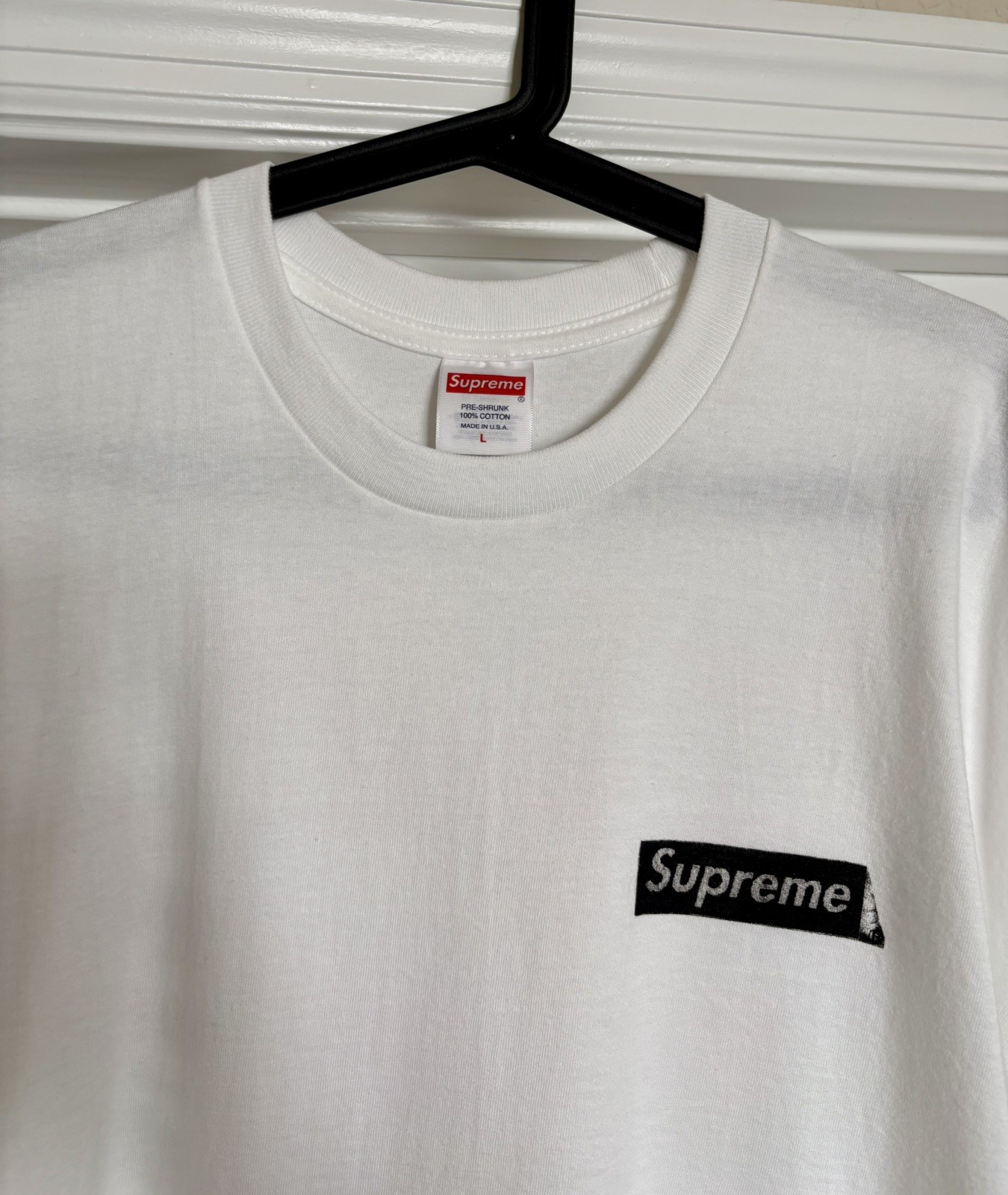 Supreme God Save Us Graphic Tee White Men's Large Short Sleeve Crew Neck New gallery