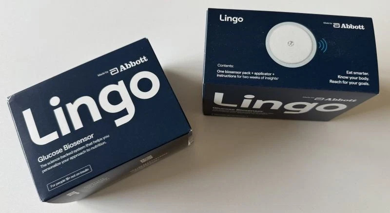 2 Lingo Continuous Glucose Biosensor Monitor (CGM) – SEALED EXP 10/2026