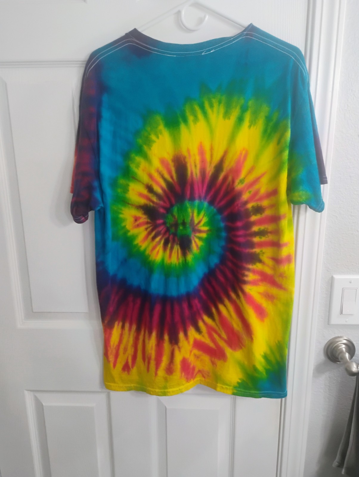 Tye Dyed Cotton Tee Shirt Size Large, Pre-Washed/Dried gallery