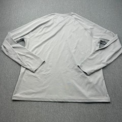 Fair Harbor Sun Protectant UPF 50 Long Sleeve Shirt Mens Large Gray Beach