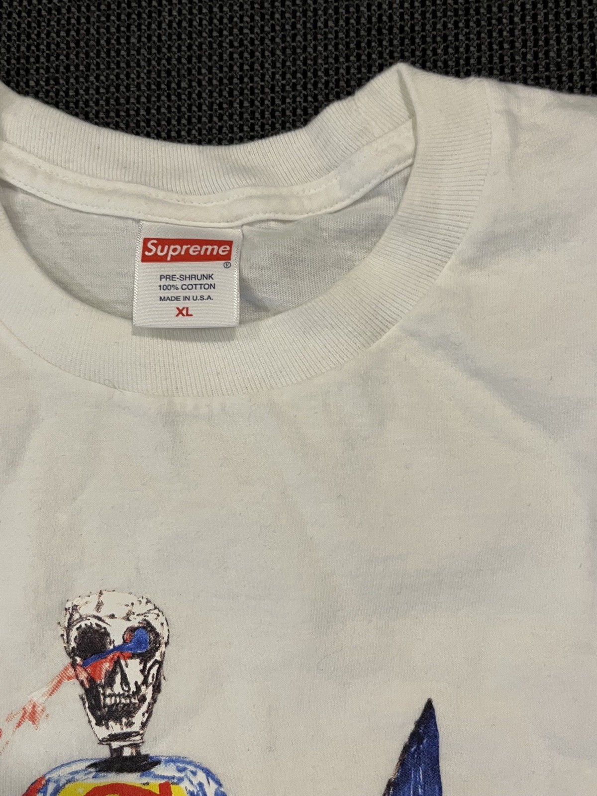 Supreme Skeleton Tee SS21 XL Used gallery