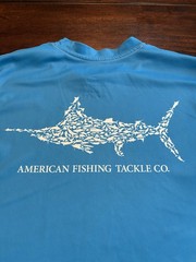 AFTCO Shirt Mens Small Performance Fishing T-Shirt American Fishing Tackle Co