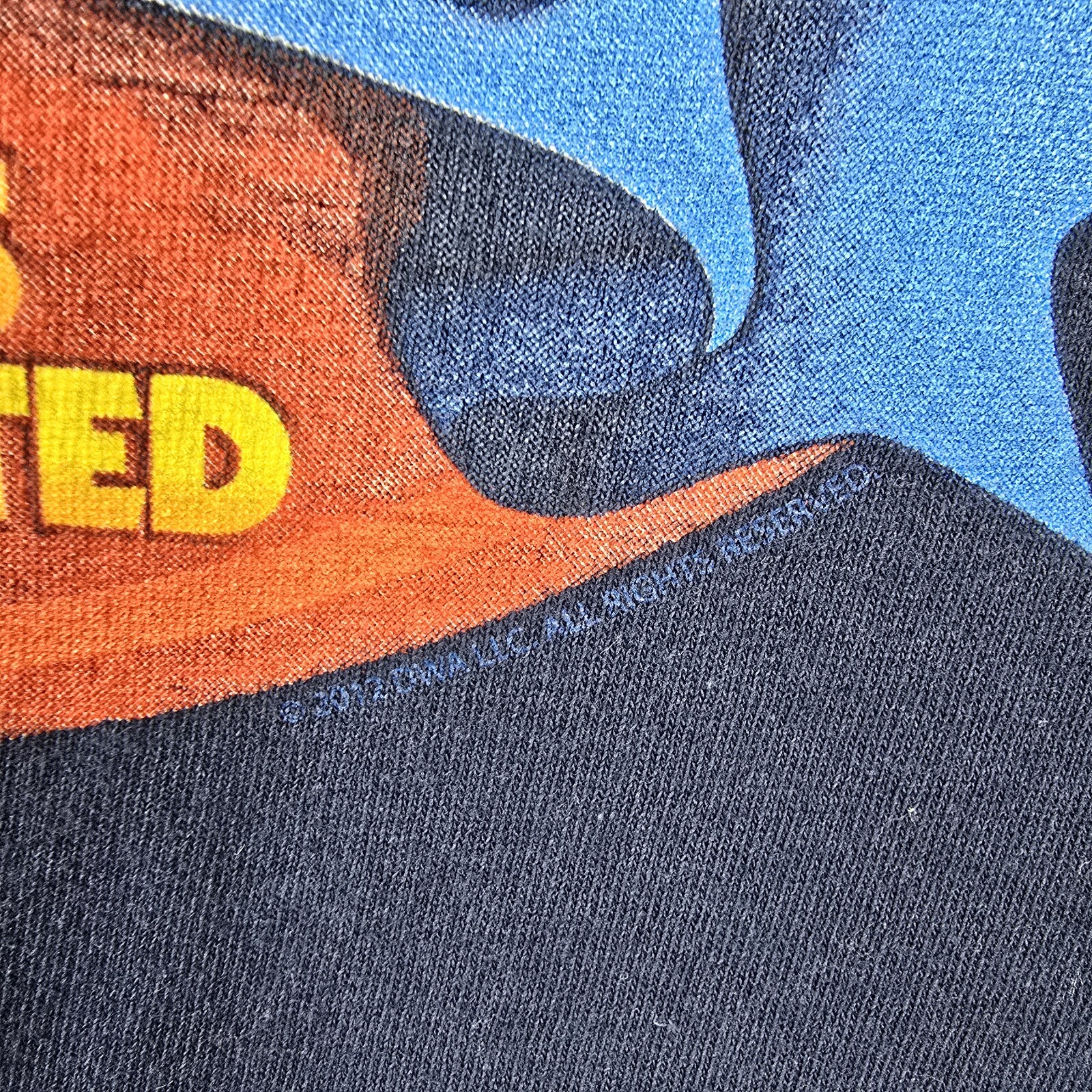 Madagascar Europes Most Wanted Promo Movie T-shirt Small Dreamworks Blue 2012 gallery