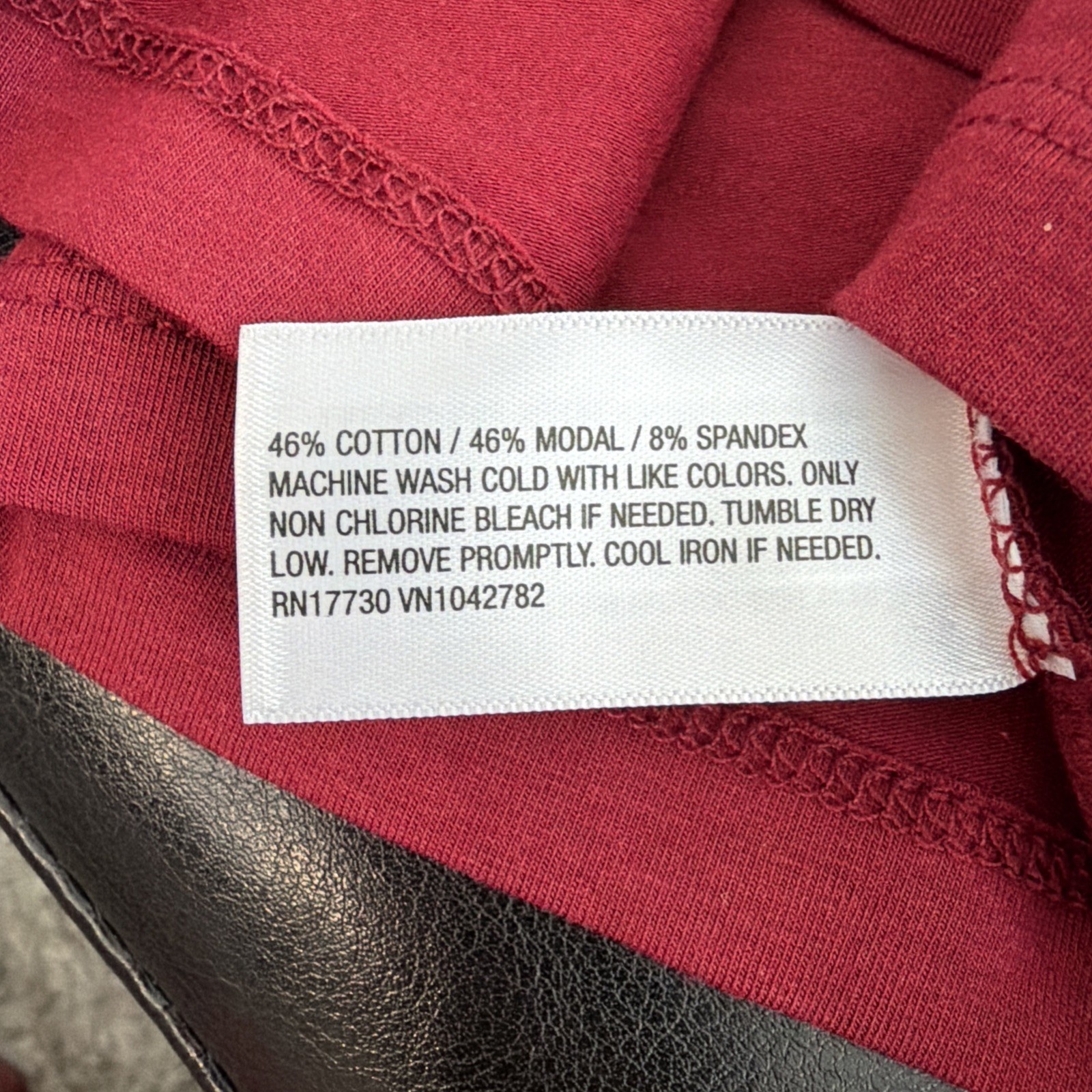 Goodfellow & Co. Maroon Game Day T-shirt Size XL Cotton Modal Spandex NWT gallery