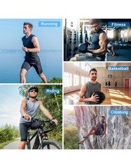 3Pack Men’s Sleeveless Shirts Quick Dry Tank Top Workout Fitness Gym Sport Beach
