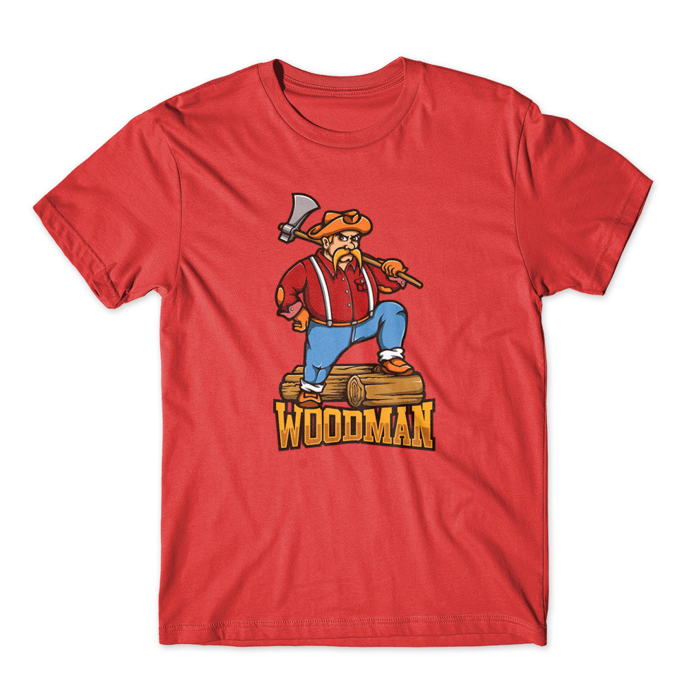Lumber Man T-Shirt. Lumberjack 100% Cotton Premium Graphic Tee New gallery