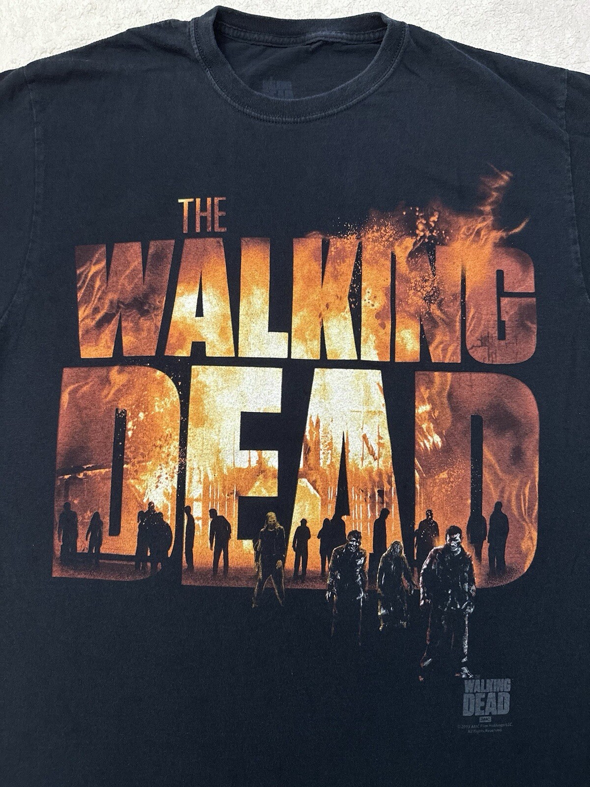Vintage 2010s Y2K The Walking Dead AMC Television TV Series Show Promo T-Shirt M