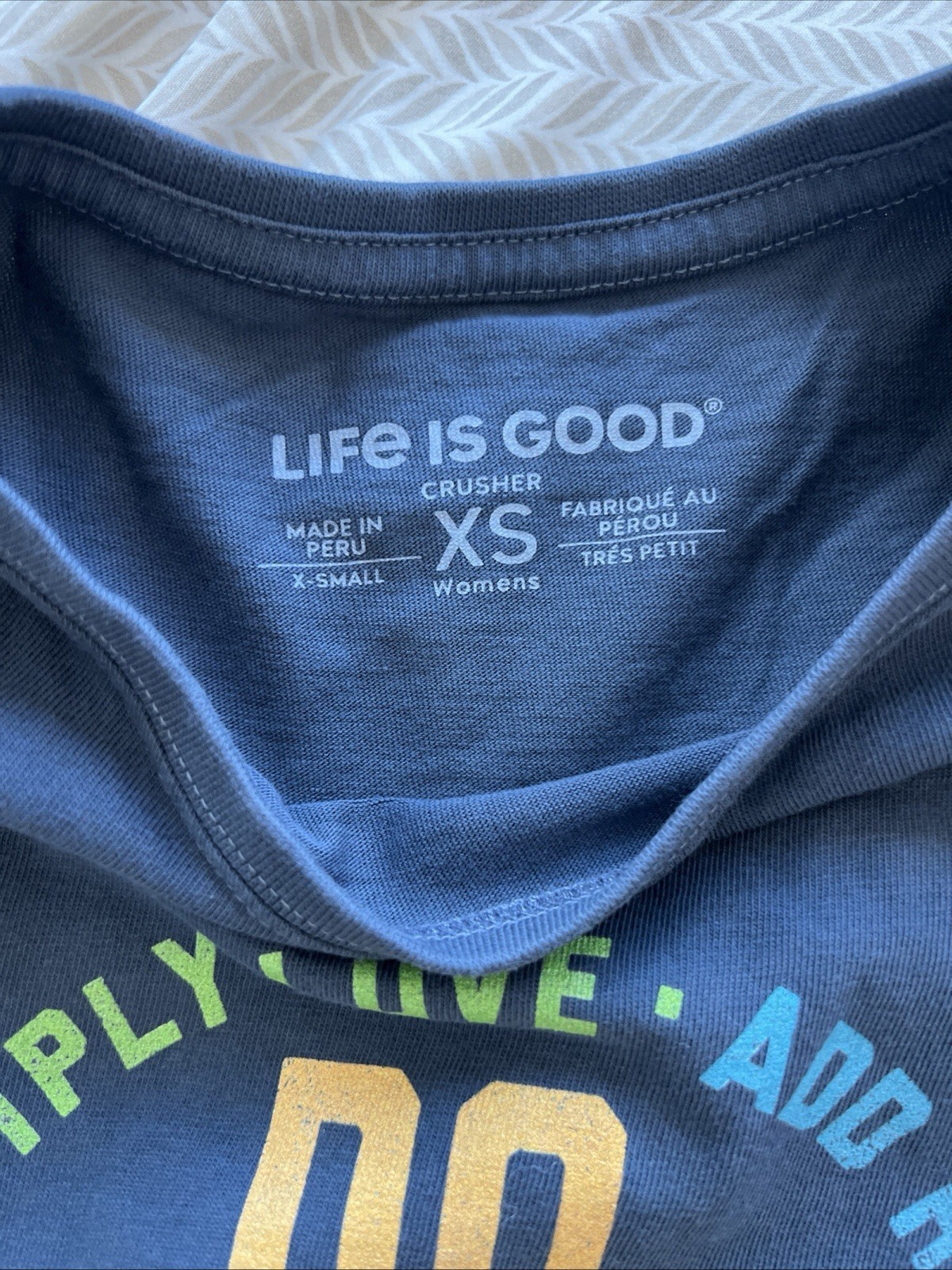 Life Is Good Do The Math Woman’s XS Tshirt gallery