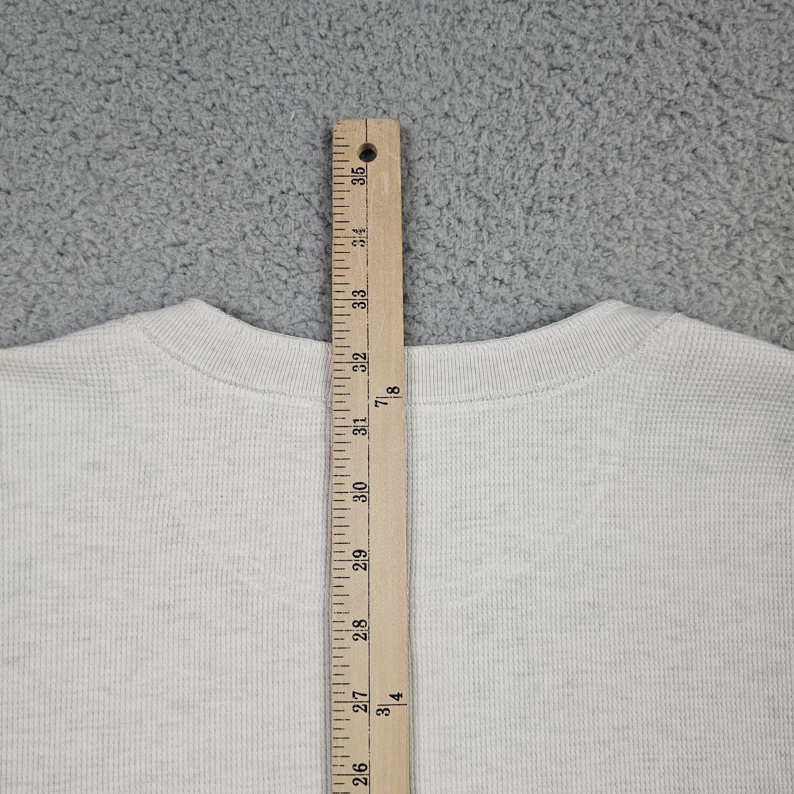 Sonoma Shirt Mens 2XL White Thermal Henley Long Sleeve Extra Soft New With Tags gallery