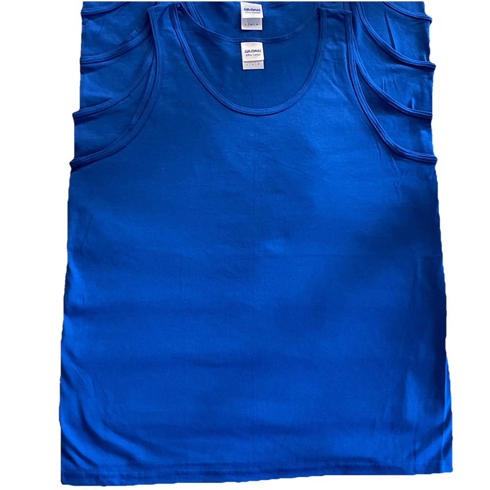Lot Of 5 Gildan Classic Fit Tank Top For Men Ultra Cotton Sleeveless Shirts NEW gallery