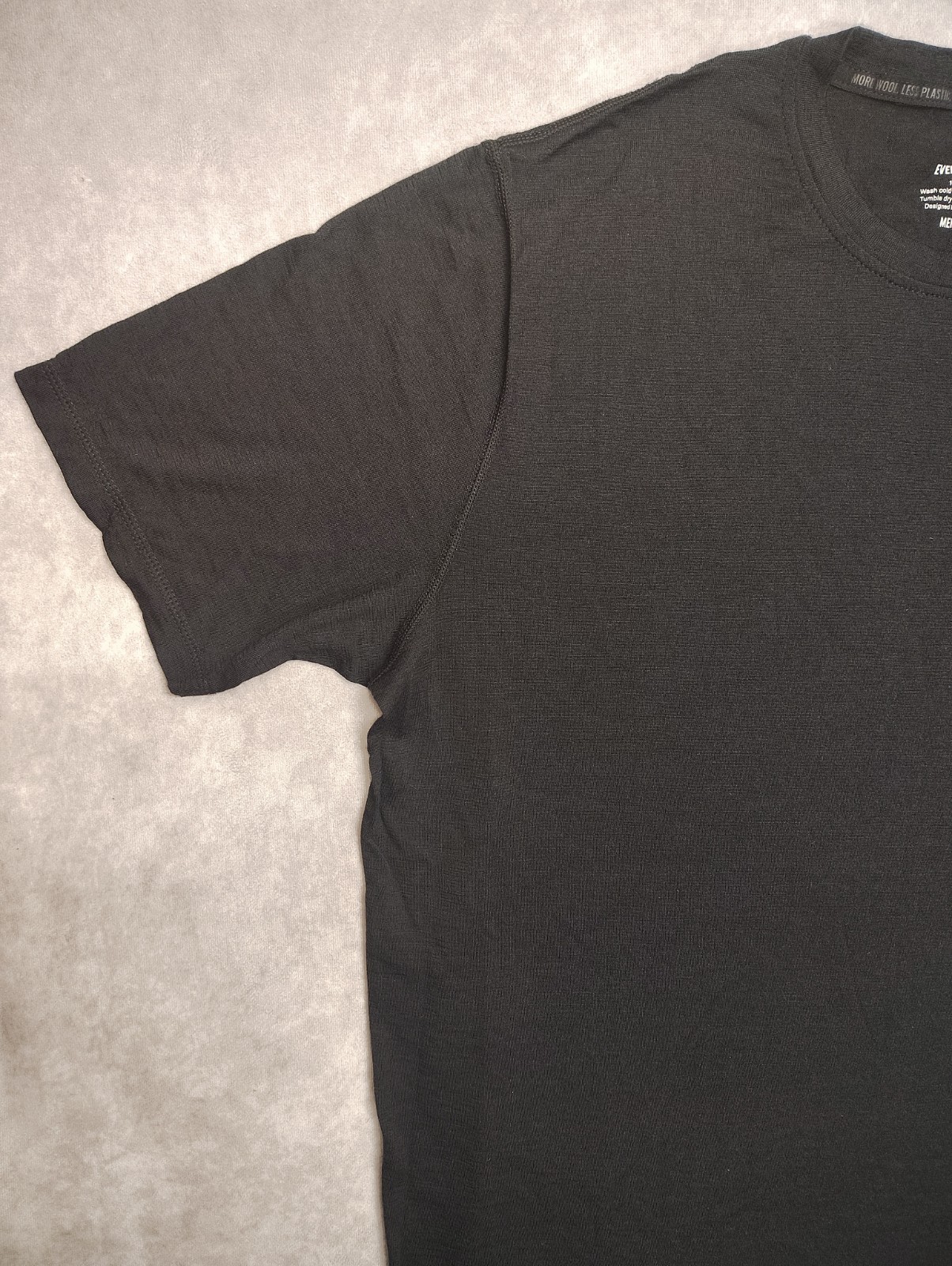 Woolly Everyday Crew Tee Tshirt Mens Large 100% Merino Wool Performance Outdoor gallery