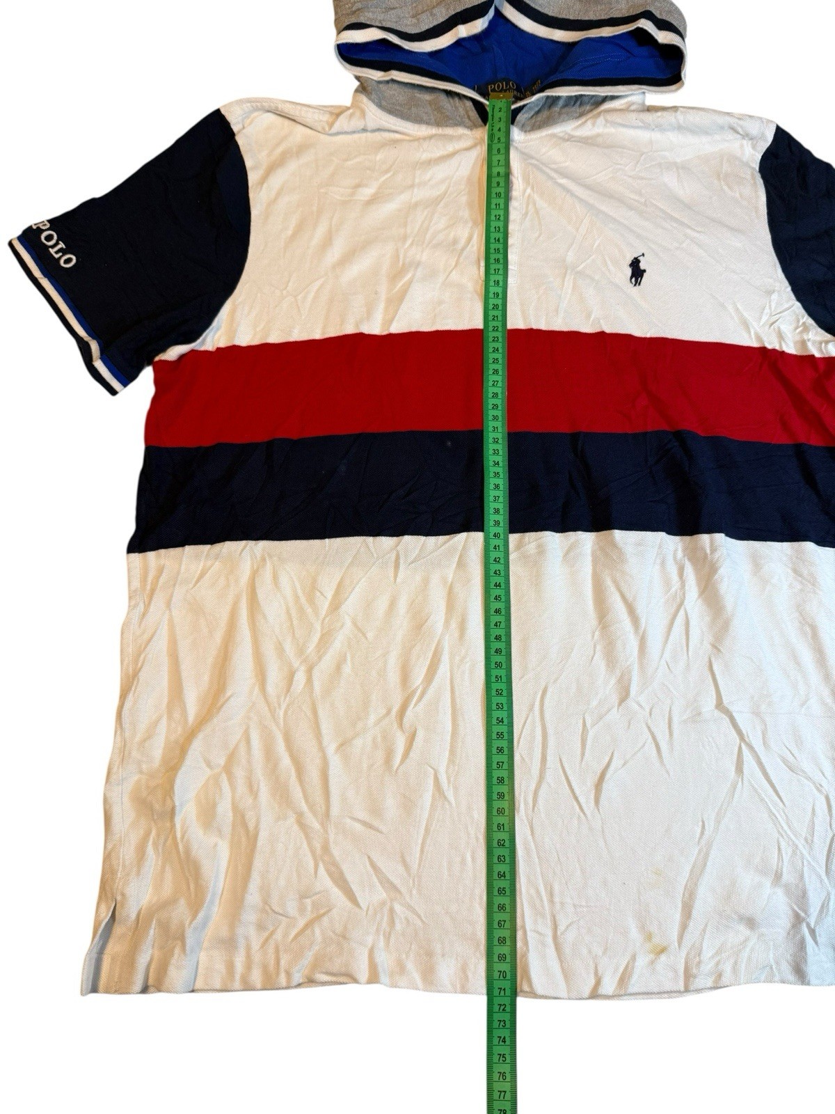 Polo Ralph Lauren, FLAW, Polo, Size: XL, CLASSIC FIT, Grey, Print, Men's T62 gallery