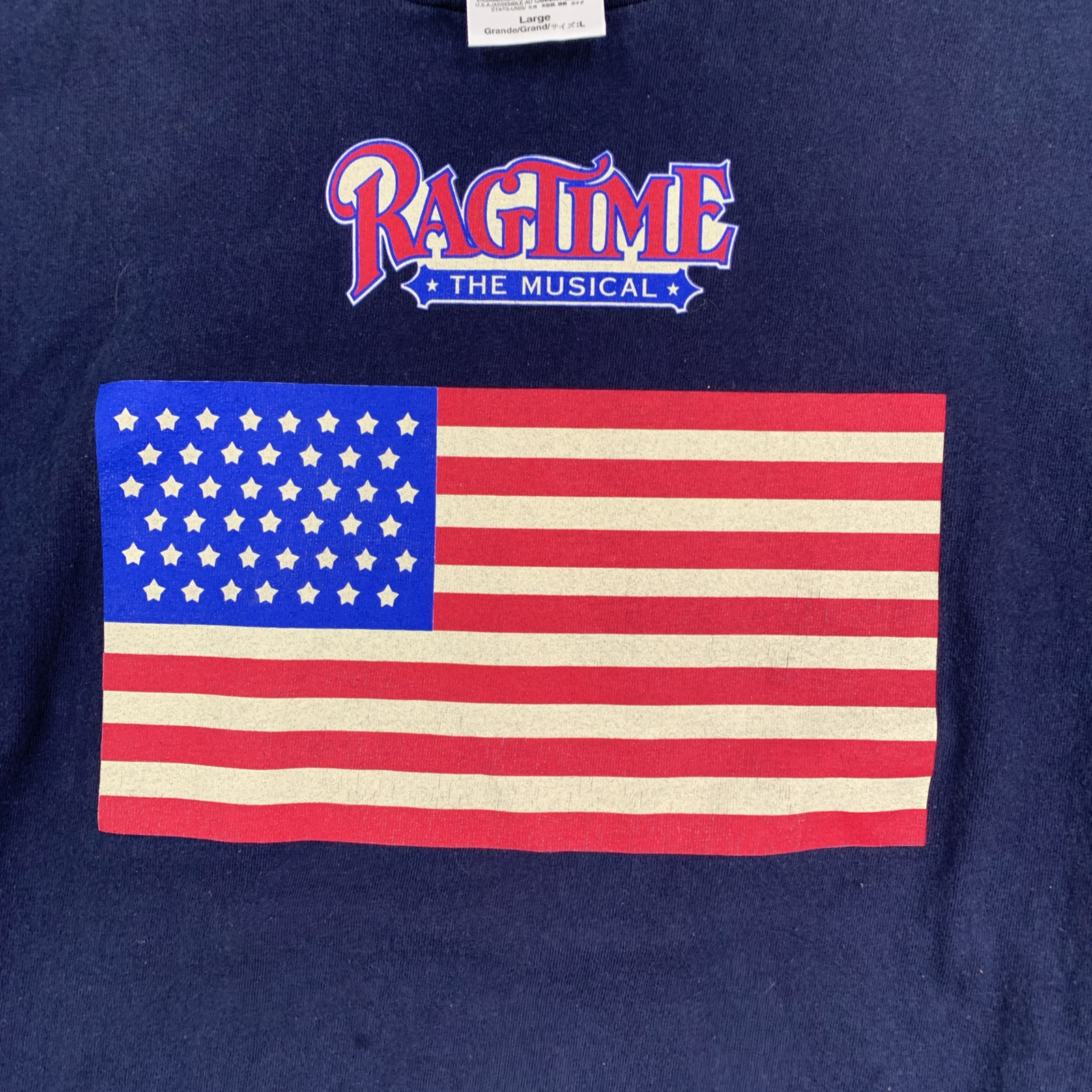Ragtime The Musical VTG T-Shirt Mens Size L Blue gallery