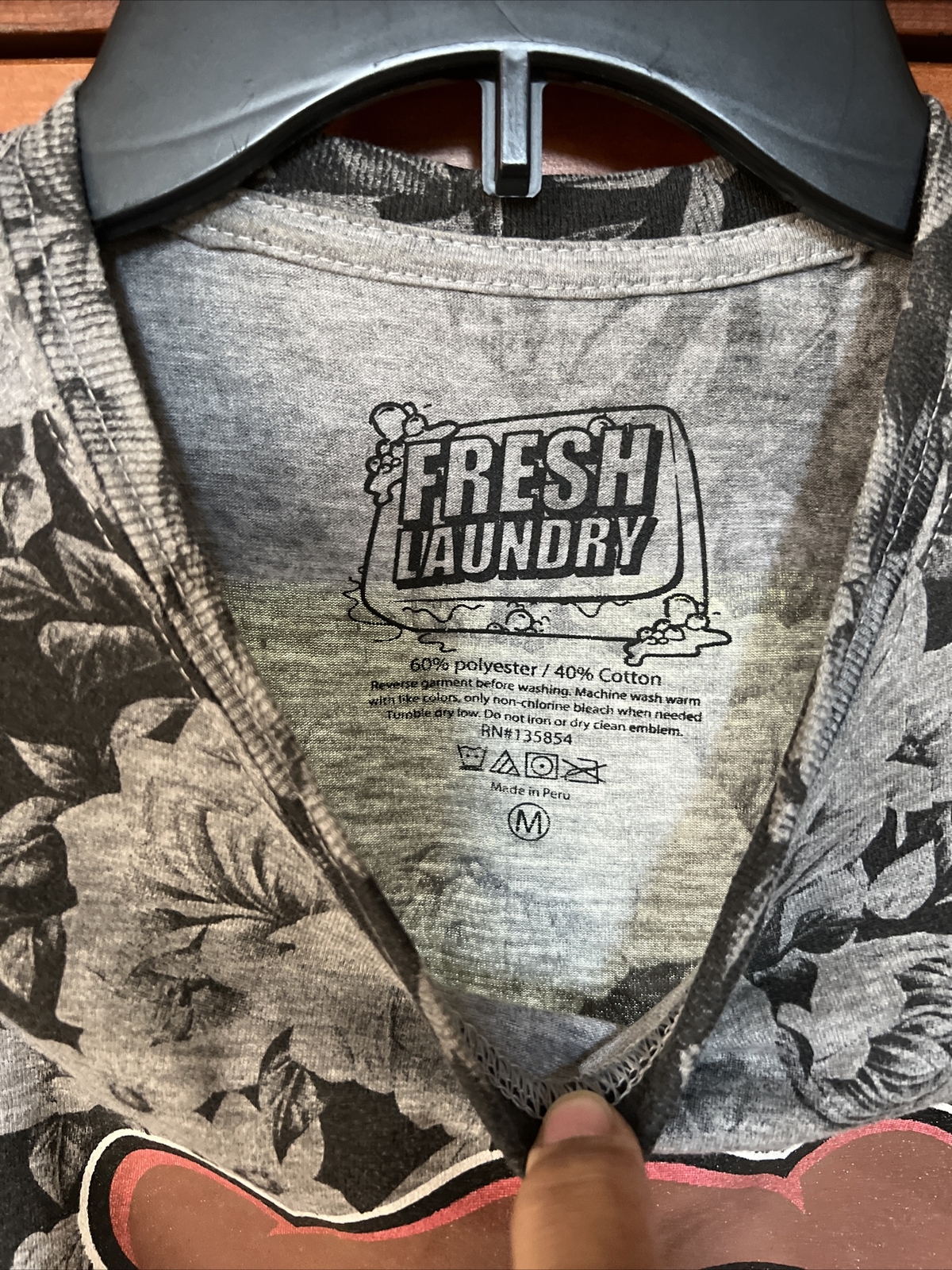 Fresh Laundry Bear Legend, Savage, $ Rules, T-Shirt Size Medium Pit 20” gallery