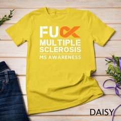 Multiple Sclerosis MS Awareness Support Ribbon Unisex T-shirt