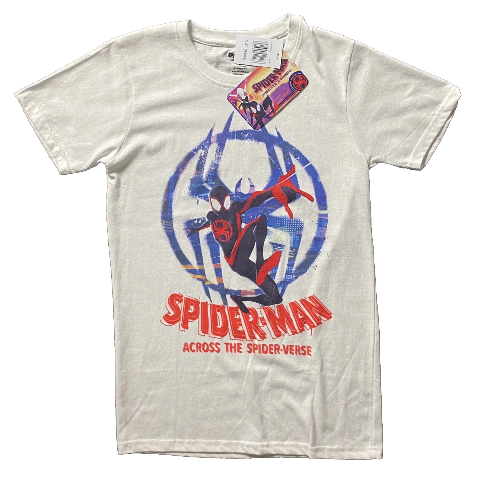 SPIDER-MAN ACROSS THE SPIDER-VERSE TEE MARVEL S/S MILES MORALES T-SHIRT A33 gallery
