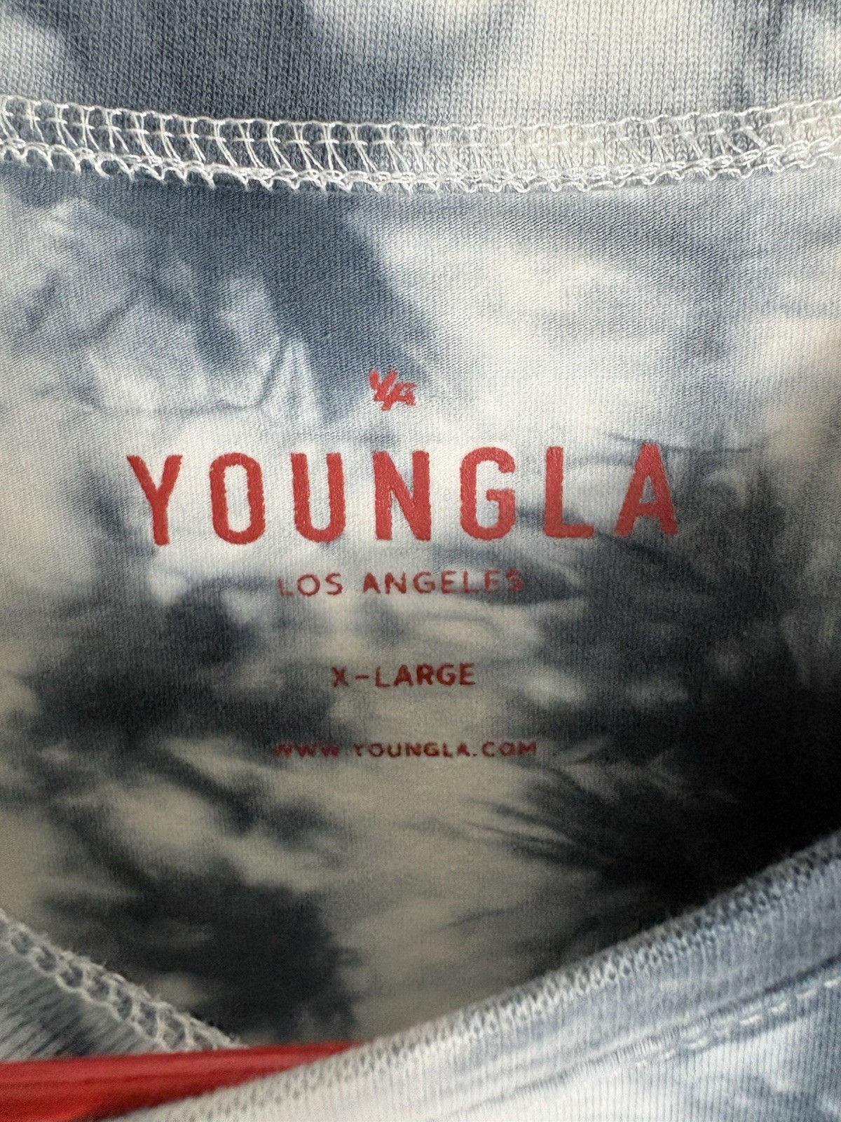YoungLA Hummingbird T-shirt Men’s XL Tie Dye Comfort Stretch Hip Hop Streetwear gallery
