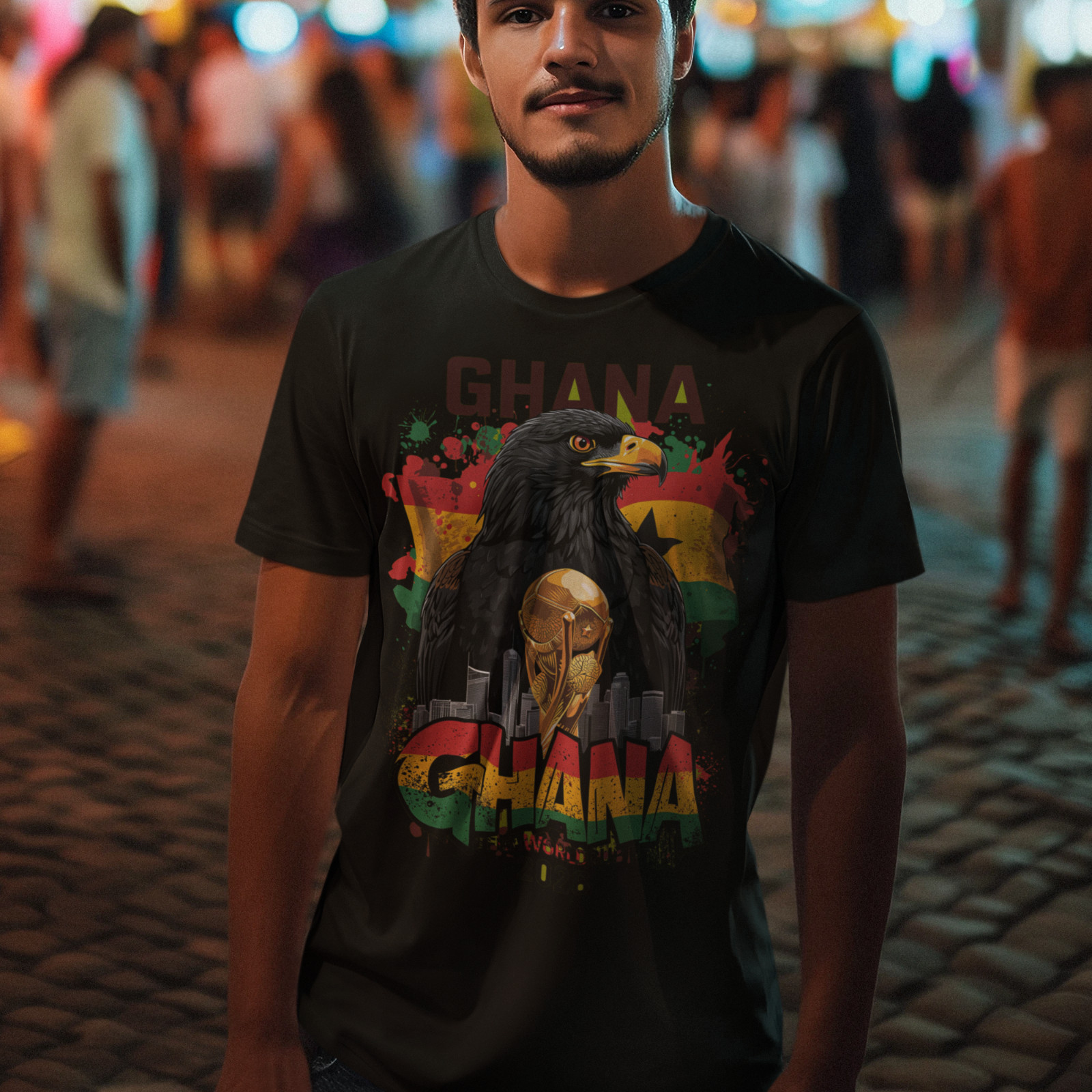 Ghana 2026 FIFA World Cup T-Shirt |Ghana Football Tee | Unisex Graphic Tee gallery