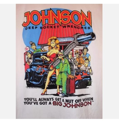 Big Johnson t shirt, One sided, new cotton shirt, best GIFT gallery
