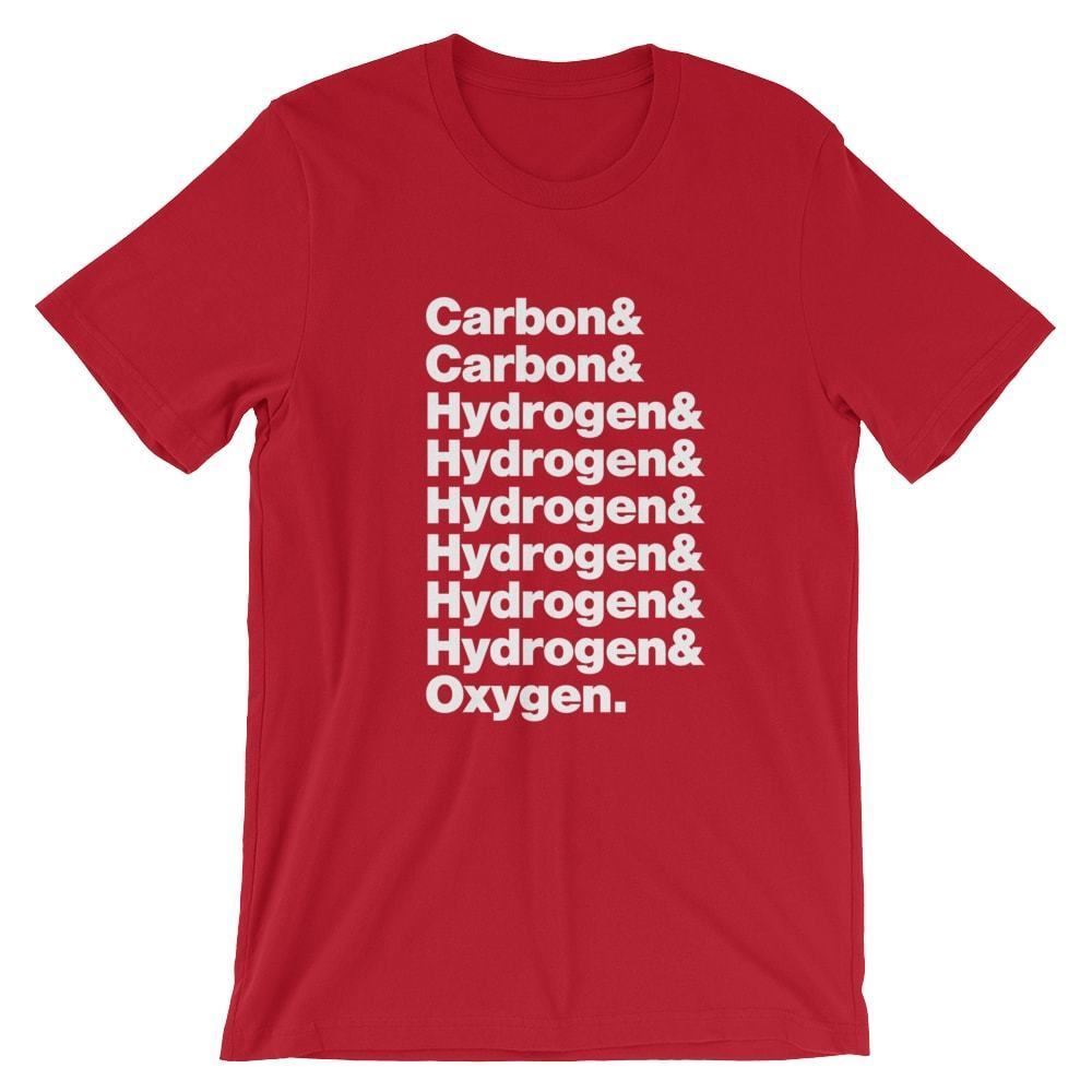 Alcohol T-Shirt. Black, White, Gray or Red Soft Cotton Tee. gallery