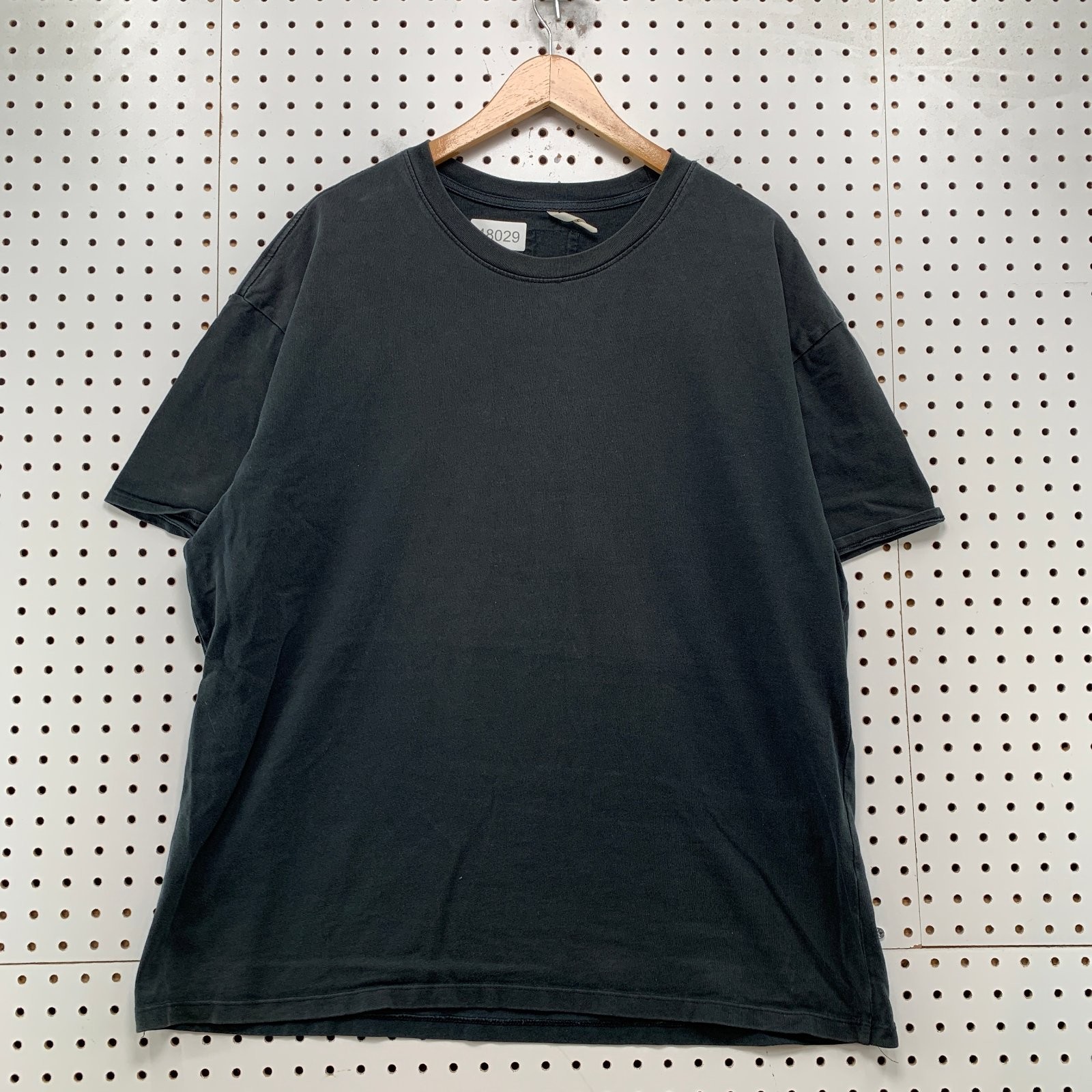 Essential FOG Fear Of God T Shirt Mens Medium Faded Black Oversized