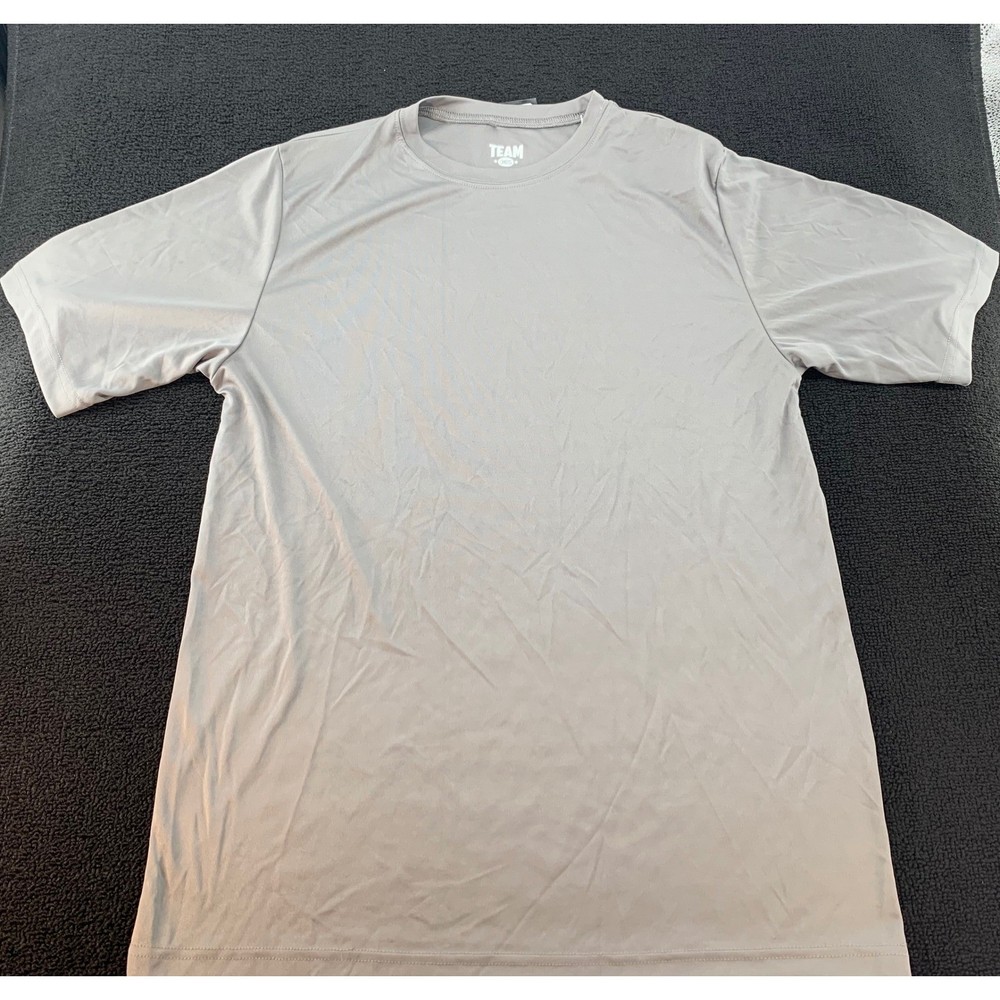 TEAM 365 Mens Sport Graphite Short Sleeve T Shirt M M Athletic Performance
