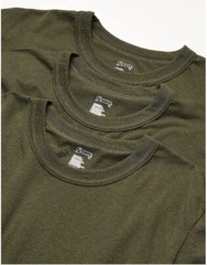 SOFFE TEE USMC olive green Army T-Shirt M280 3PK 50/50 Poly/Cotton NEW USA Made