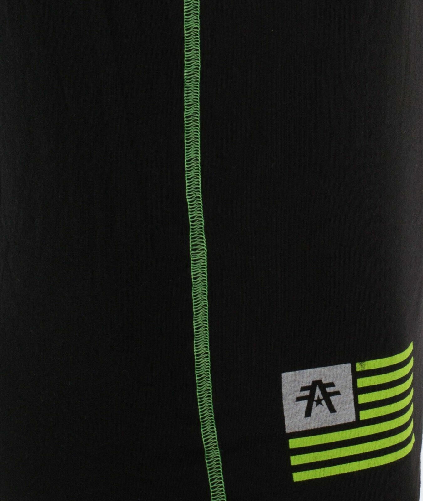 AMERICAN FIGHTER Corner Black Neon Green Athletic Mens Crewneck T-shirt S-3XL gallery